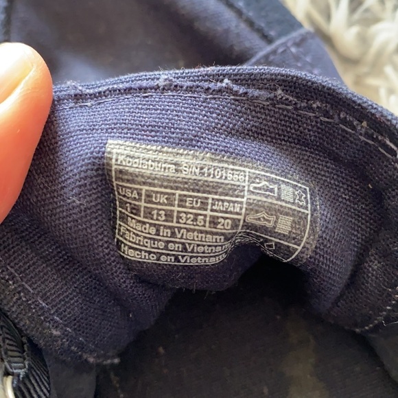 KOOLABURRA by UGG Kids Blue Penley Sneakers Size 1 - Picture 10 of 11